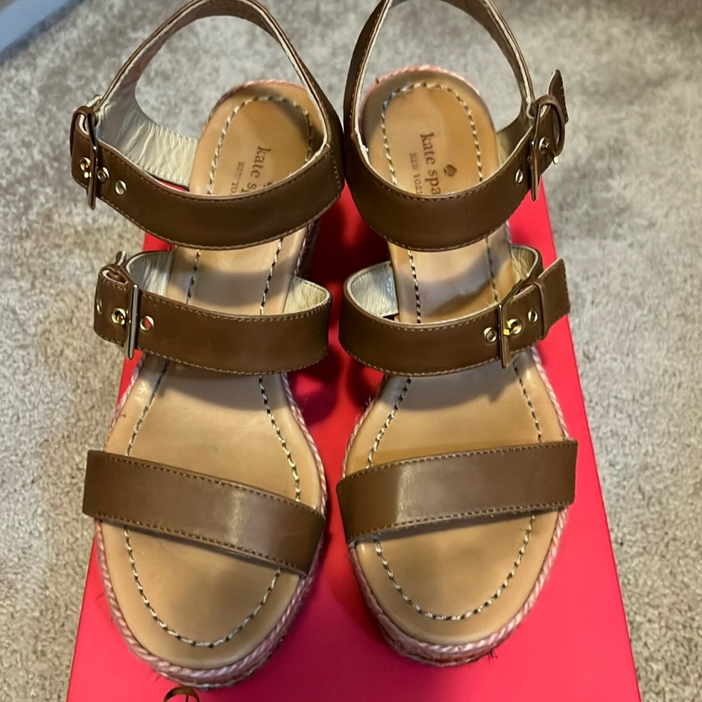 Kate Spade Sandals, size 6.5 M, only worn a few times in great condition
